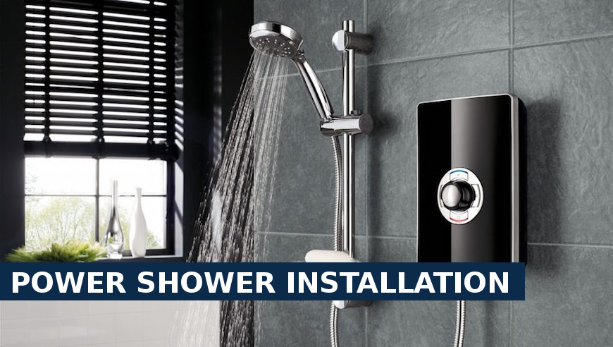 Power shower installation Foots Cray